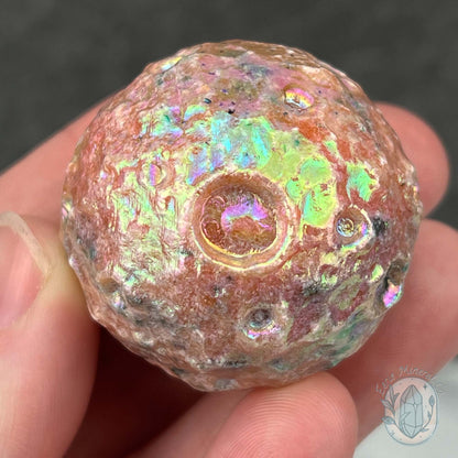 Angel Aura Sunstone Planetary Moon Carvings