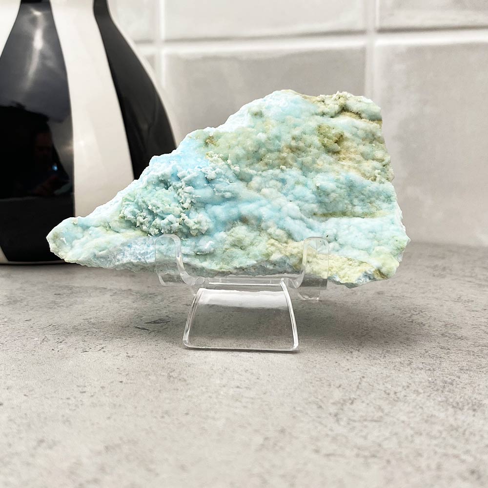 Natural Botryoidal Blue Aragonite Specimen