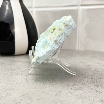 Natural Botryoidal Blue Aragonite Specimen