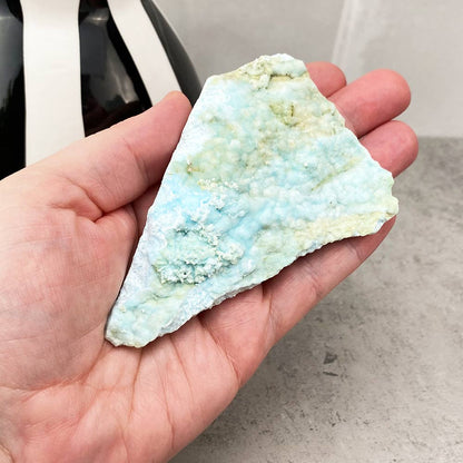 Natural Botryoidal Blue Aragonite Specimen