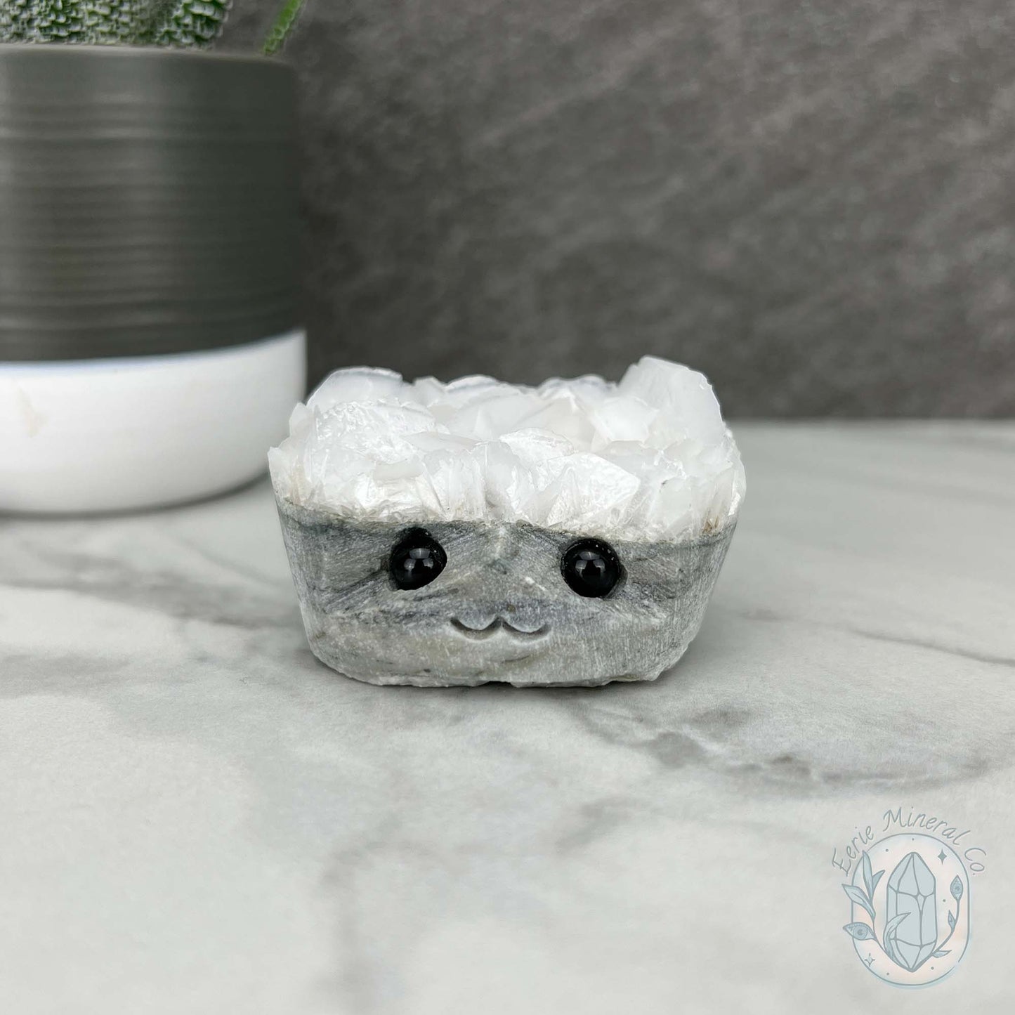 UV Reactive Bladed Calcite Hedgehog Specimen