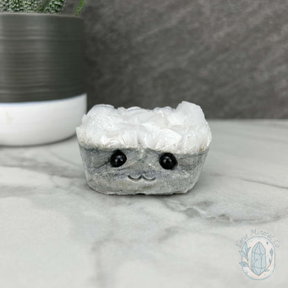UV Reactive Bladed Calcite Hedgehog Specimen