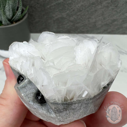 UV Reactive Bladed Calcite Hedgehog Specimen