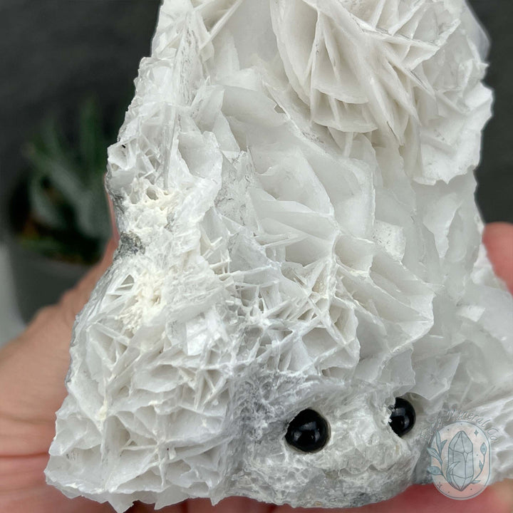 UV Reactive Bladed Calcite Hedgehog Specimen