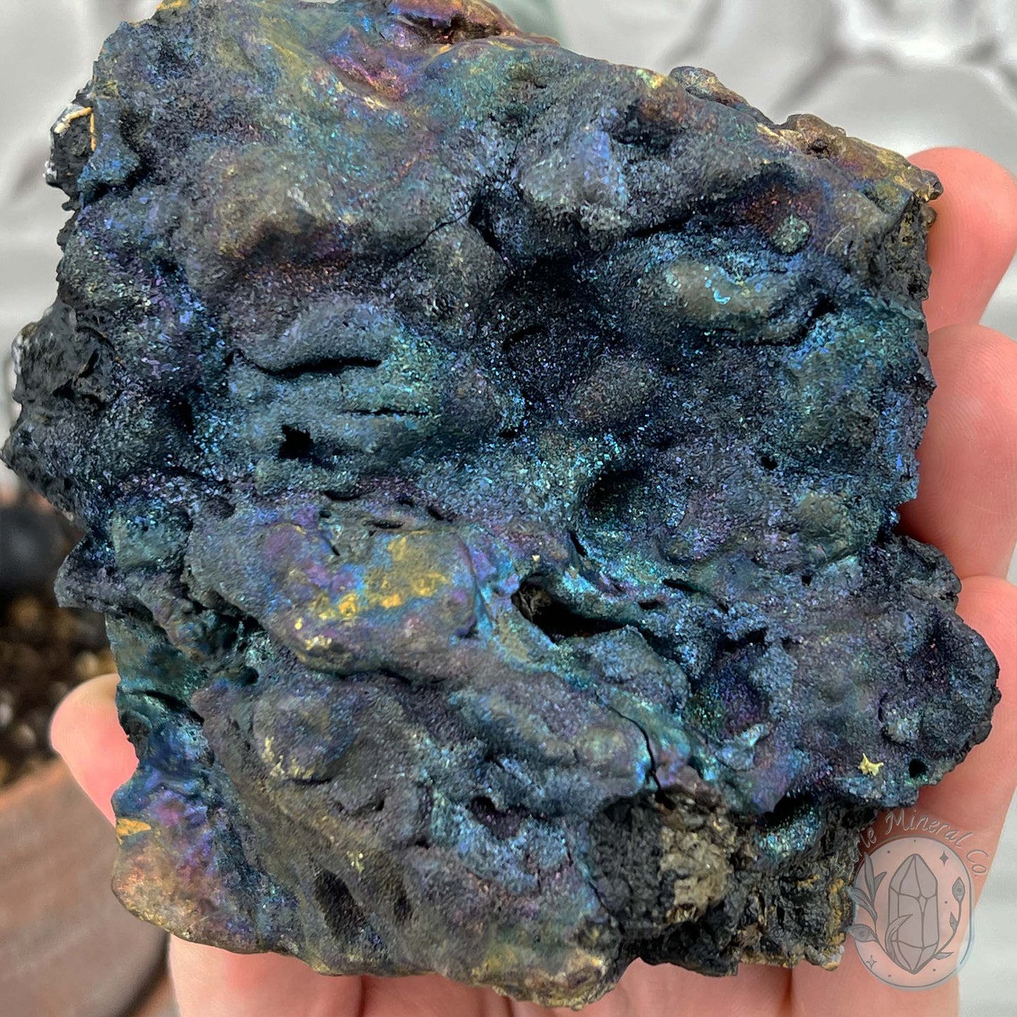 Large Peacock Ore aka Bornite Specimen