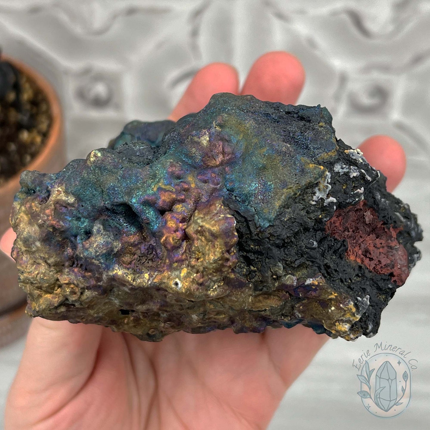 Large Peacock Ore aka Bornite Specimen