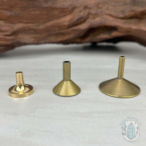 Brass Colored Sphere Holder Stand Replacement Part