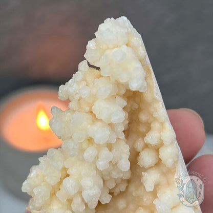 Yunnan Province Creamy Calcite Cave Stalactite Specimen