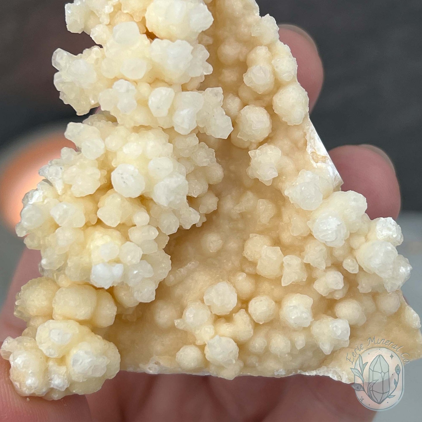 Yunnan Province Creamy Calcite Cave Stalactite Specimen