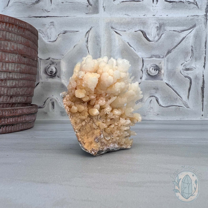 Natural Druzy Cave Calcite Stalactite Specimen