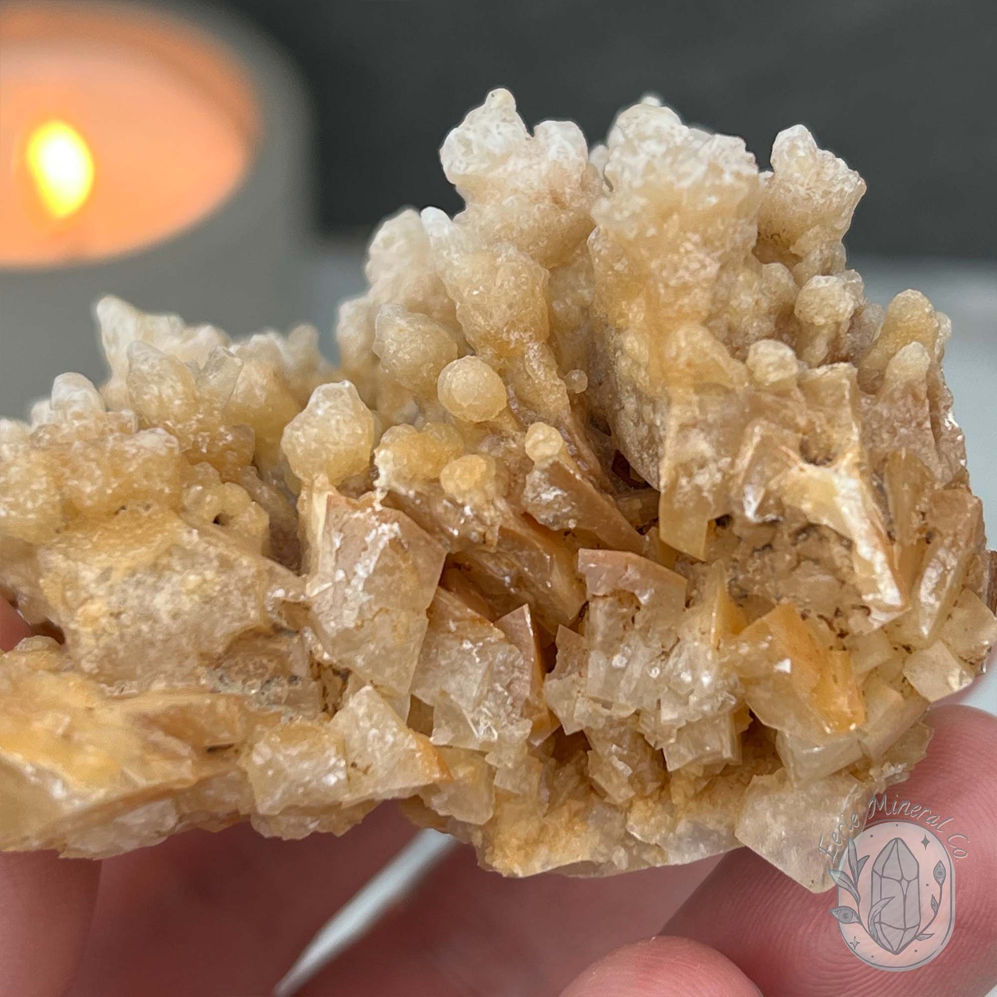 Yunnan Province Creamy Calcite Cave Stalactite Specimen