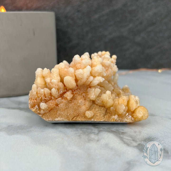 Yunnan Province Creamy Calcite Cave Stalactite Specimen