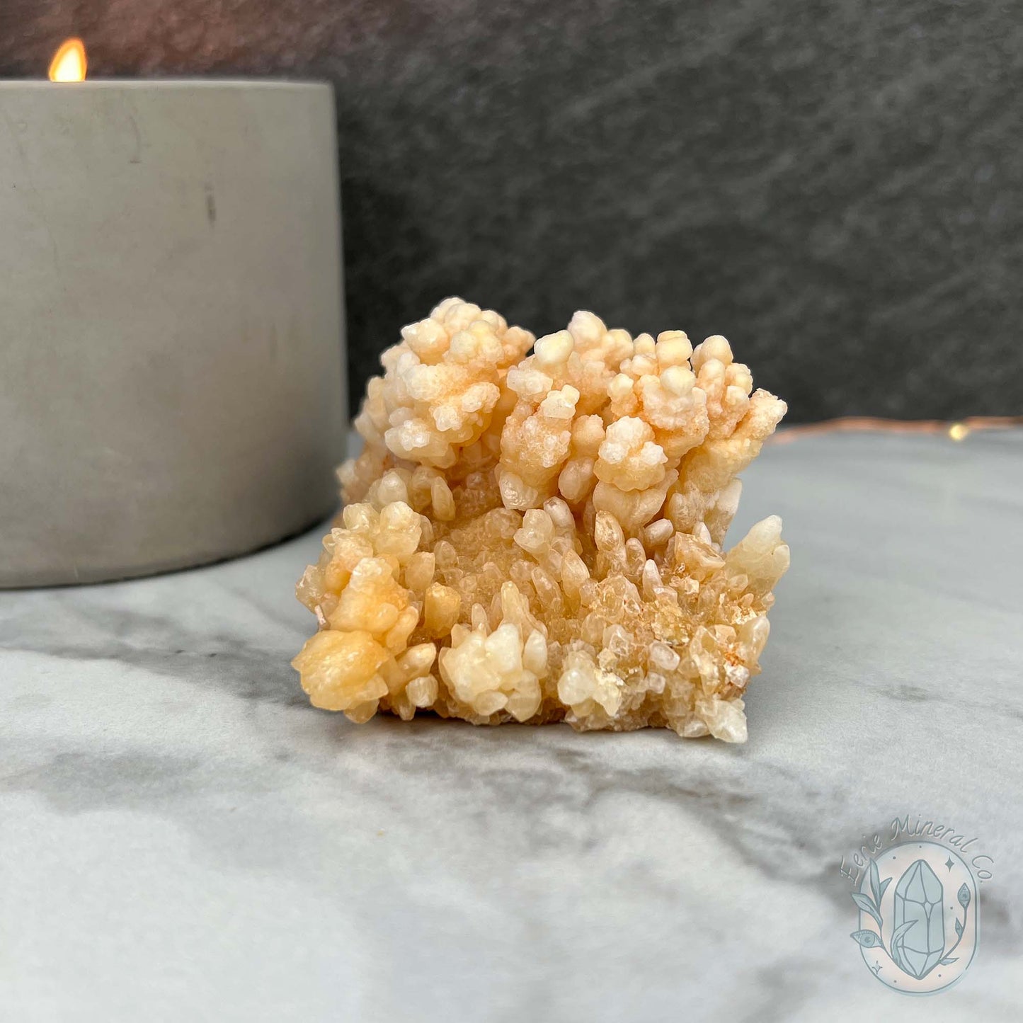 Yunnan Province Creamy Calcite Cave Stalactite Specimen