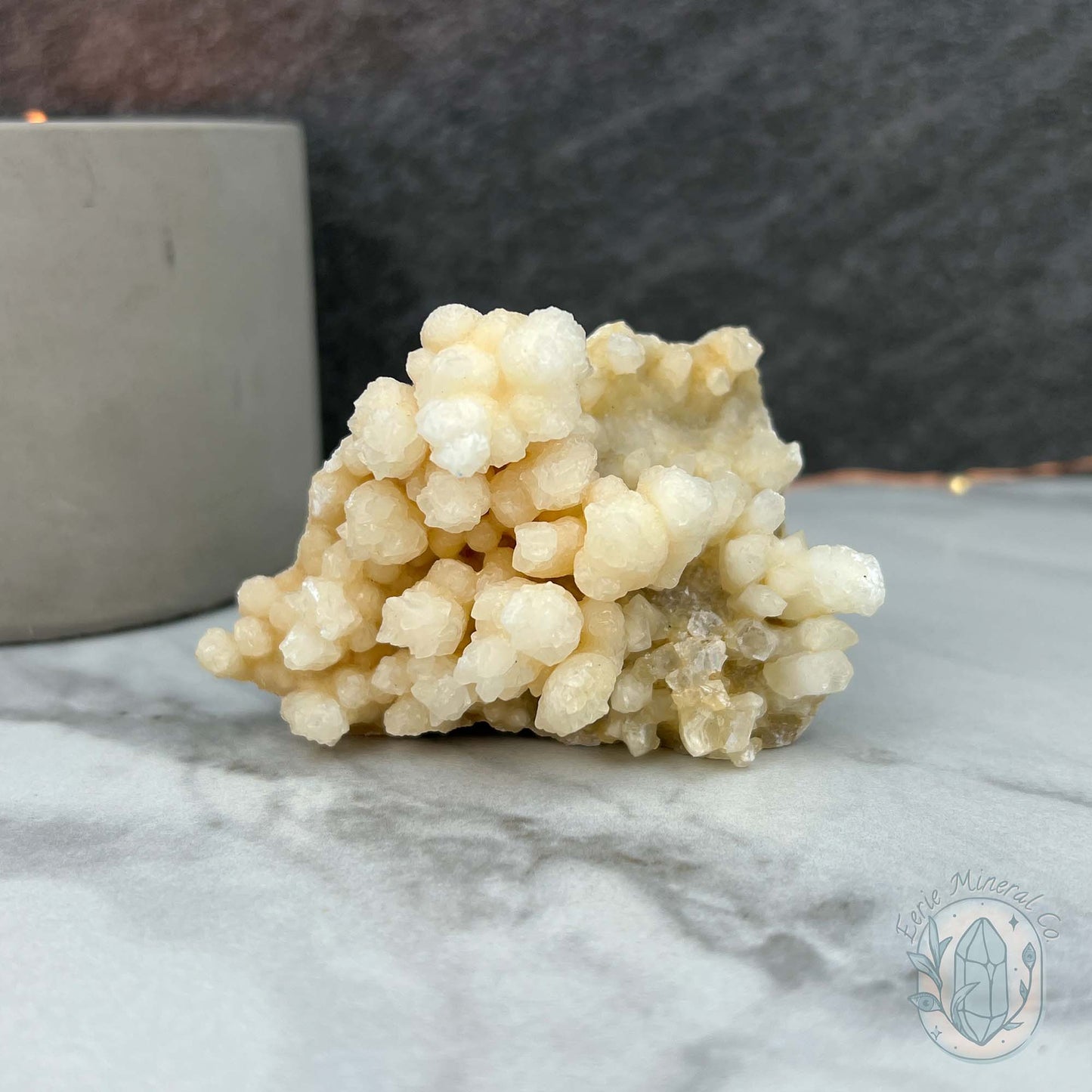 Yunnan Province Creamy White Calcite Cave Stalactite Specimen