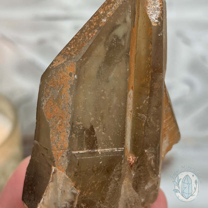 Natural Raw Smoky Citrine Crystal Cluster