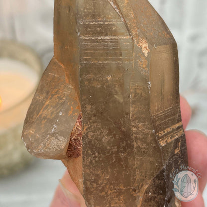 Natural Raw Smoky Citrine Crystal Cluster