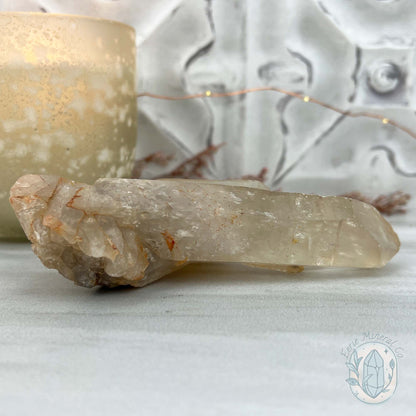 Natural Raw Citrine Crystal Cluster Point