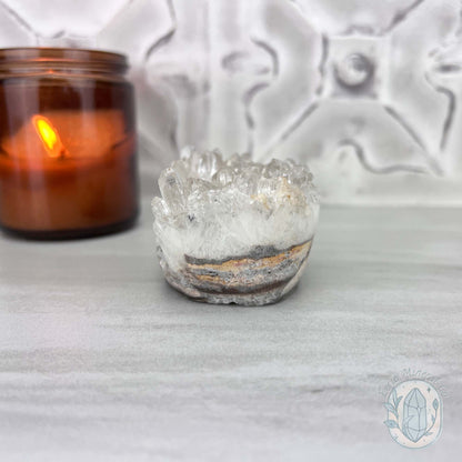 Clear Quartz Hedgehog Crystal Cluster