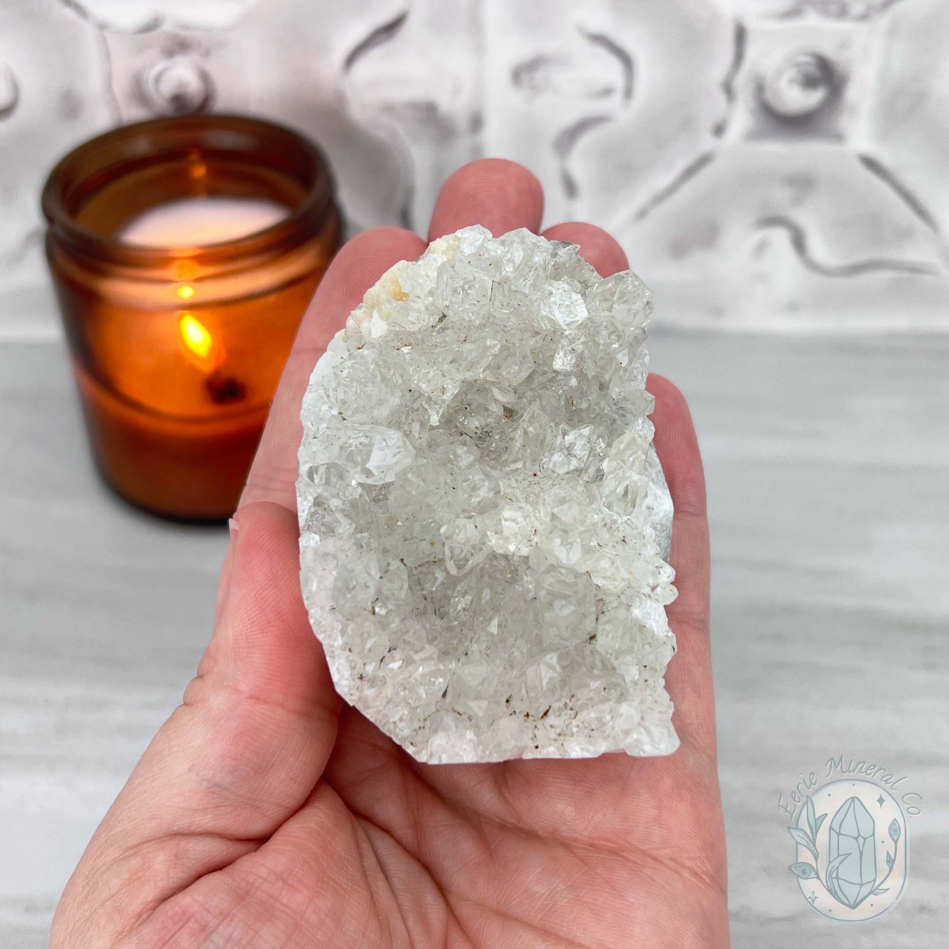 Clear Quartz Hedgehog Crystal Cluster