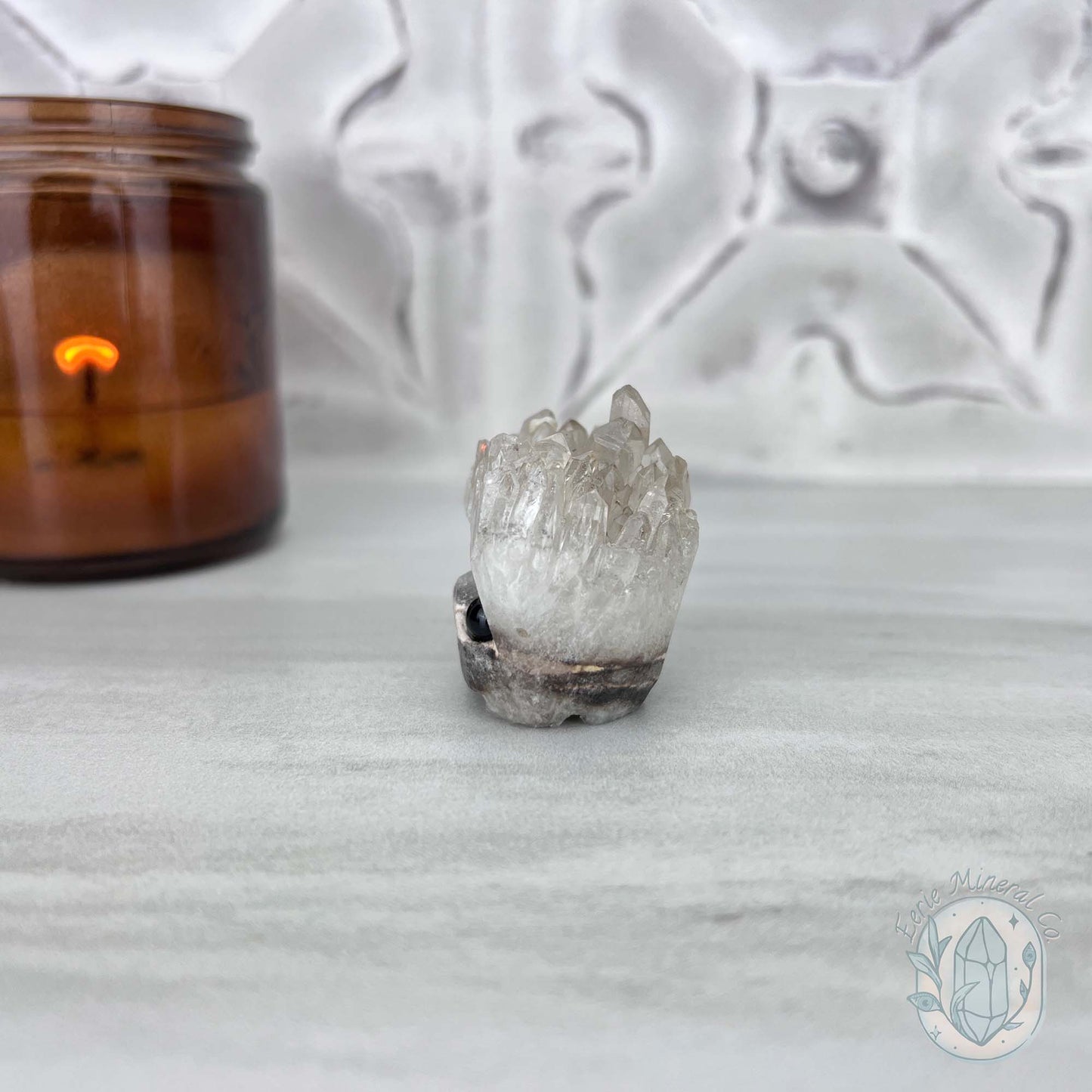 Clear Quartz Hedgehog Crystal Cluster