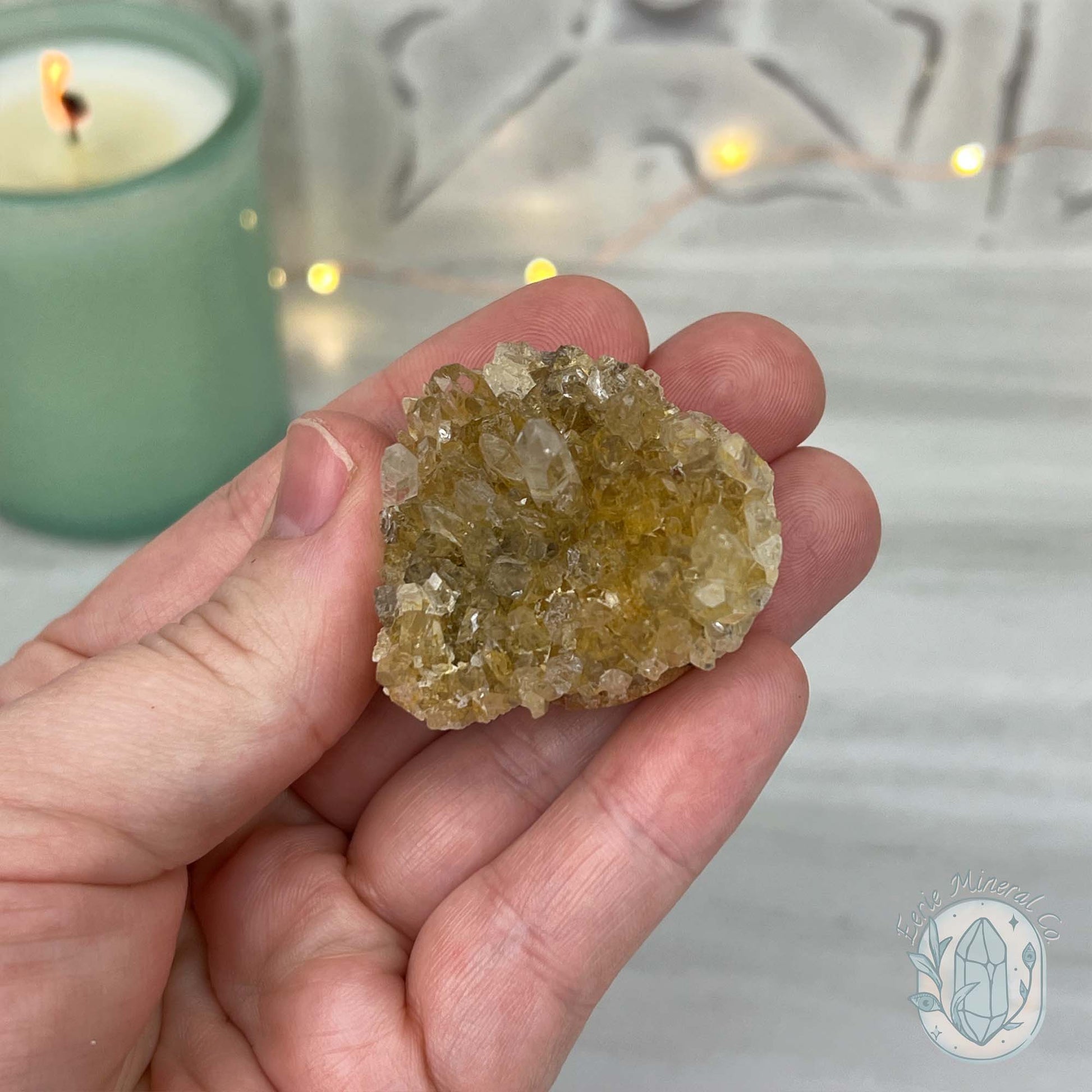 Clear Quartz Crystal Cluster Pet Rock Carving