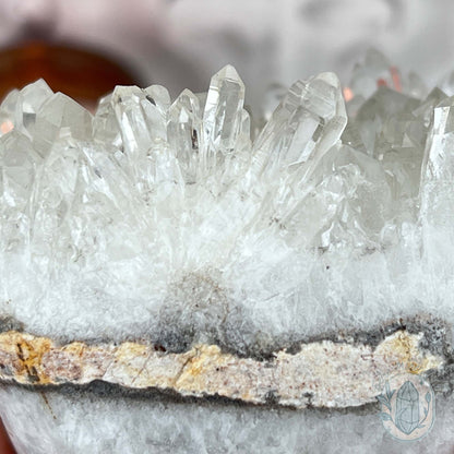 Clear Quartz Twin Hedgehog Crystal Cluster