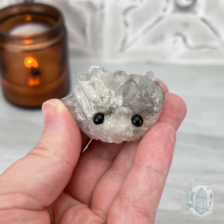 Clear Quartz Hedgehog Crystal Cluster