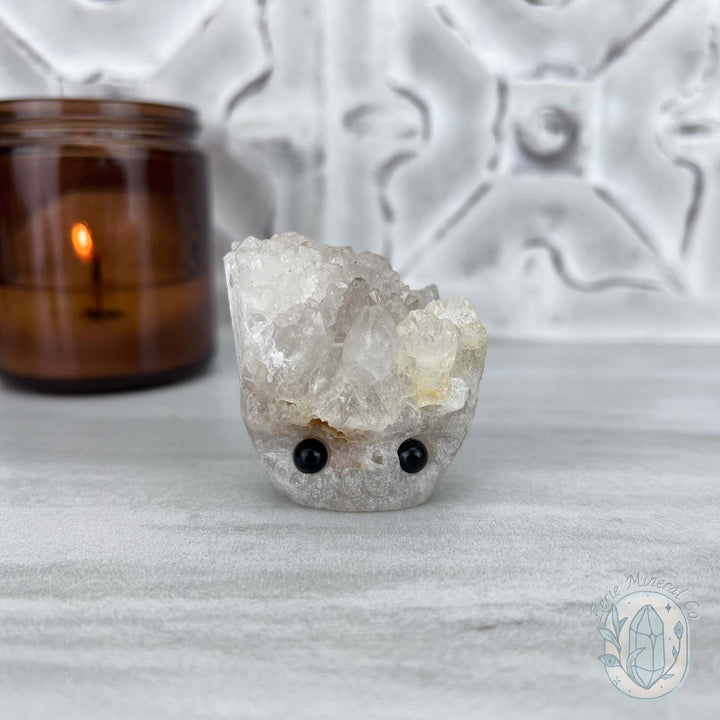 Clear Quartz Hedgehog Crystal Cluster