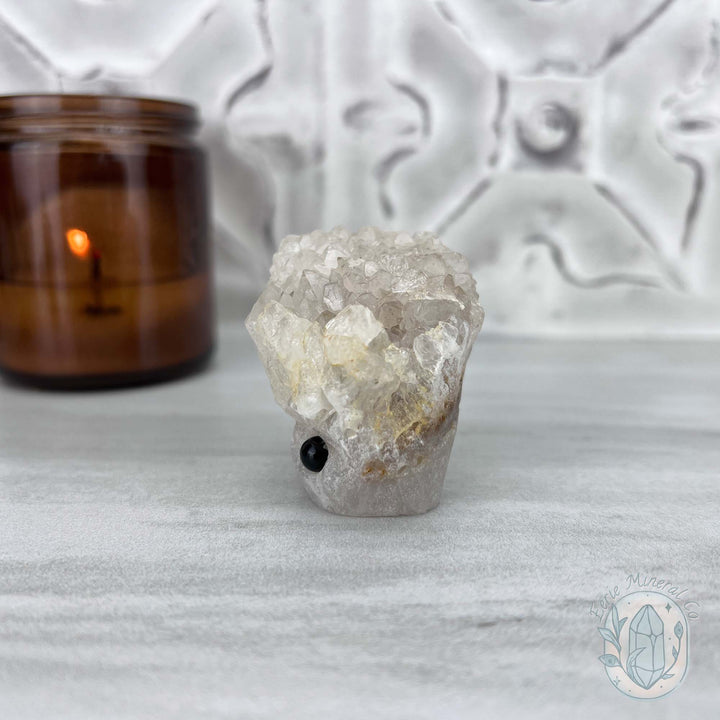 Clear Quartz Hedgehog Crystal Cluster