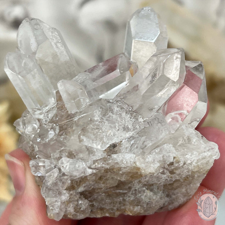 Clear Quartz Crystal Cluster Hedgehog Carving Specimen