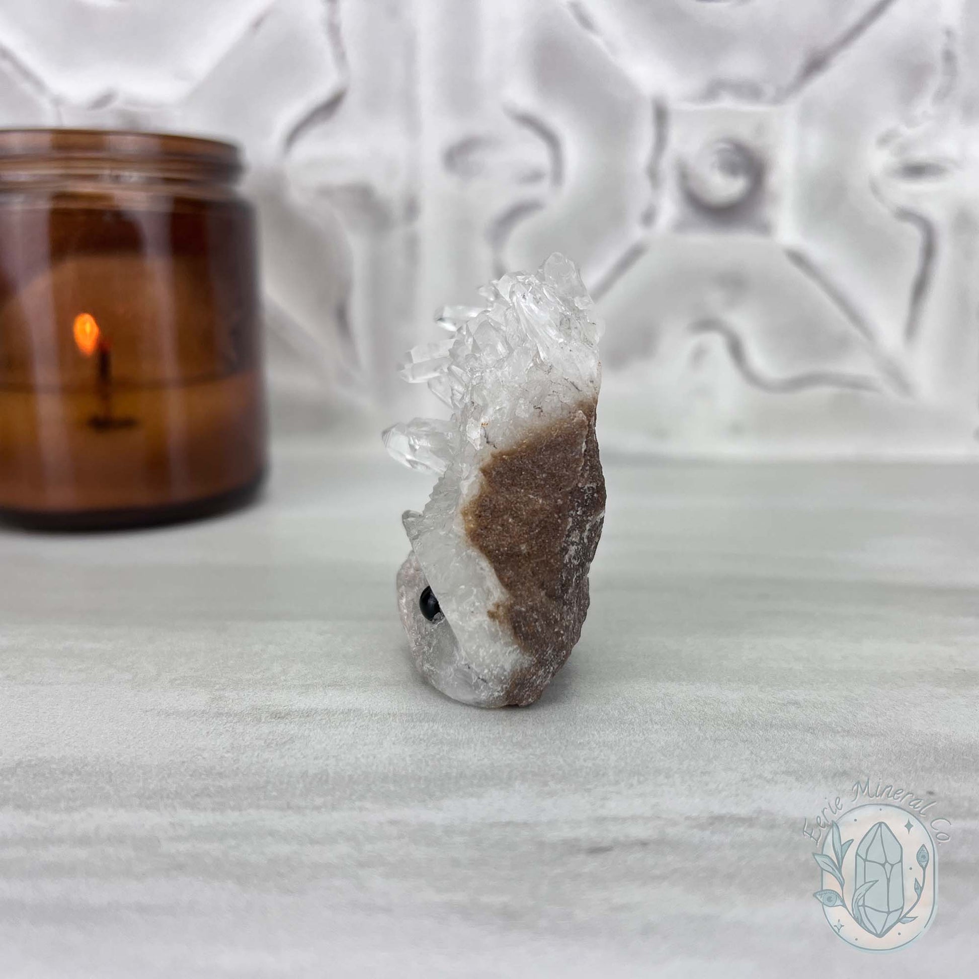 Clear Quartz Hedgehog Crystal Cluster
