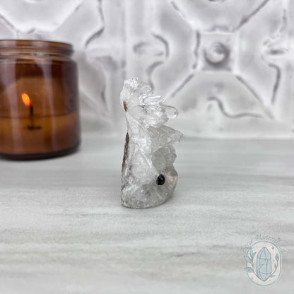 Clear Quartz Hedgehog Crystal Cluster