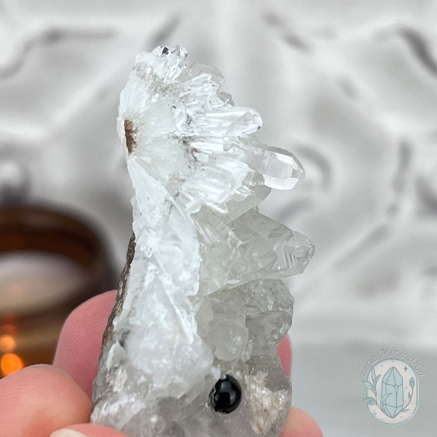 Clear Quartz Hedgehog Crystal Cluster