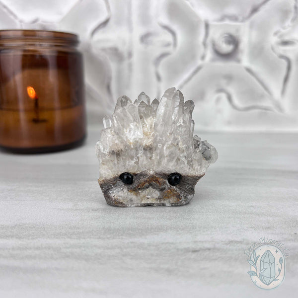 Clear Quartz Hedgehog Crystal Cluster