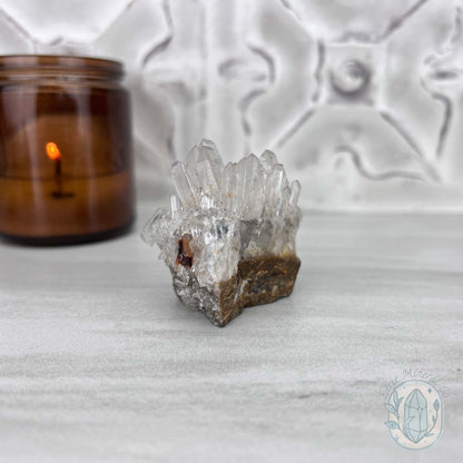 Clear Quartz Hedgehog Crystal Cluster