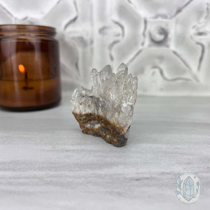 Clear Quartz Hedgehog Crystal Cluster