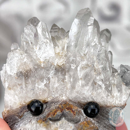 Clear Quartz Hedgehog Crystal Cluster