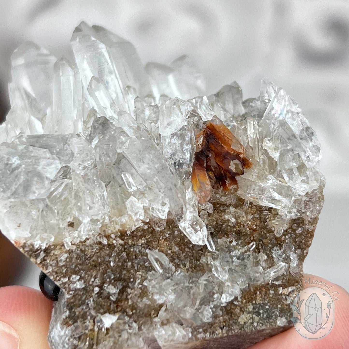 Clear Quartz Hedgehog Crystal Cluster