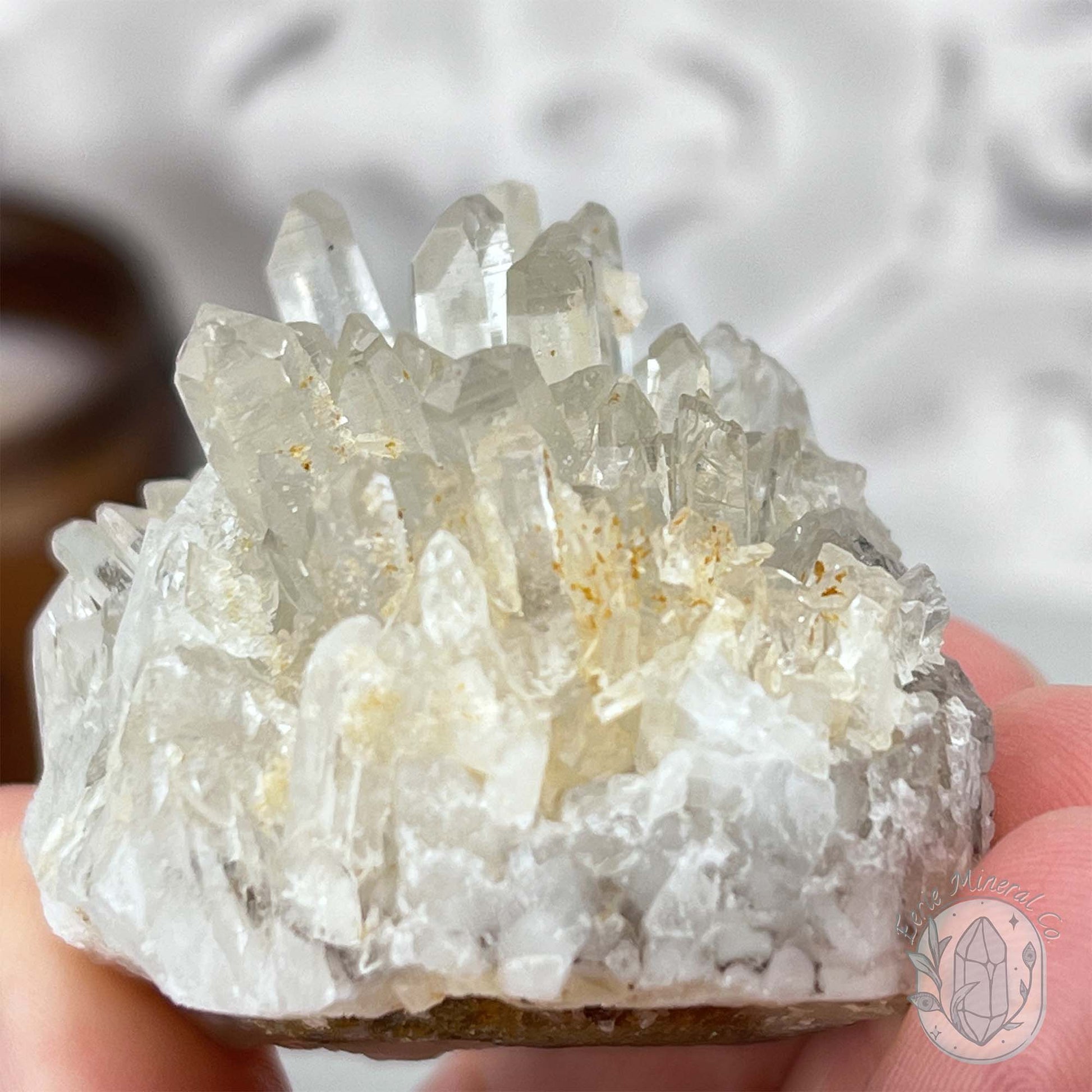 Clear Quartz Hedgehog Crystal Cluster