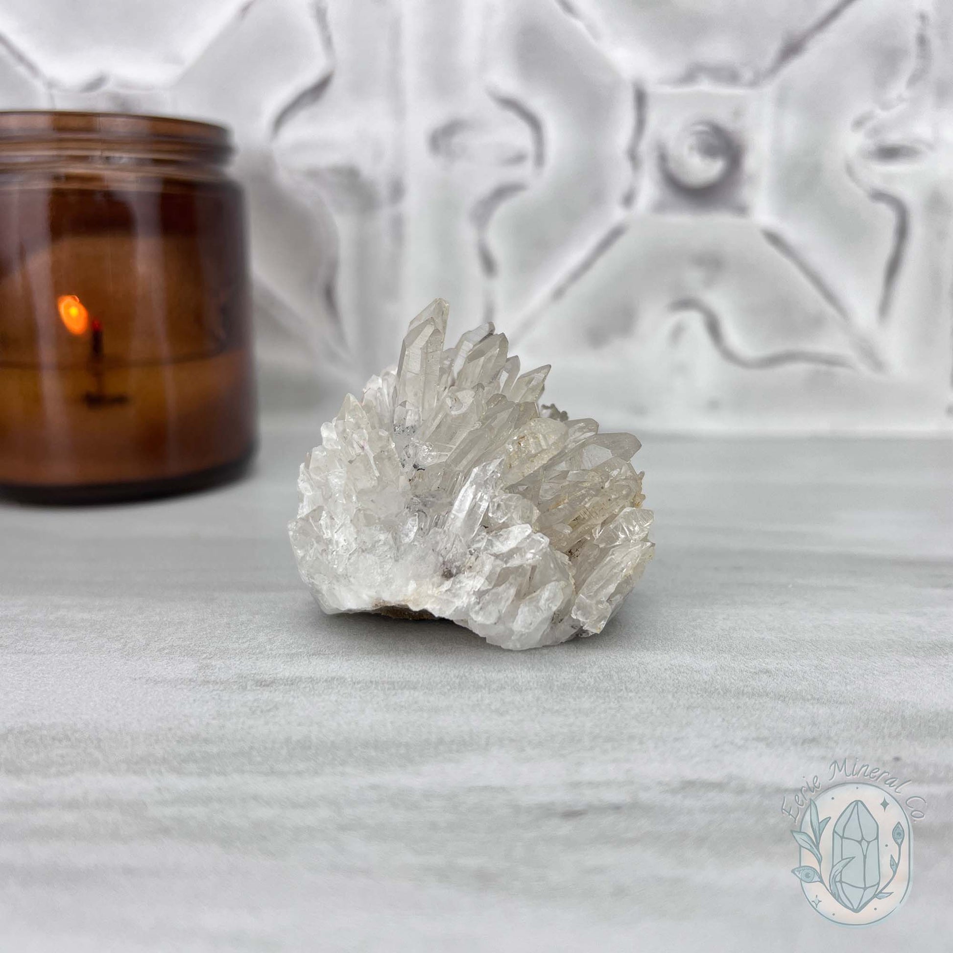 Clear Quartz Hedgehog Crystal Cluster