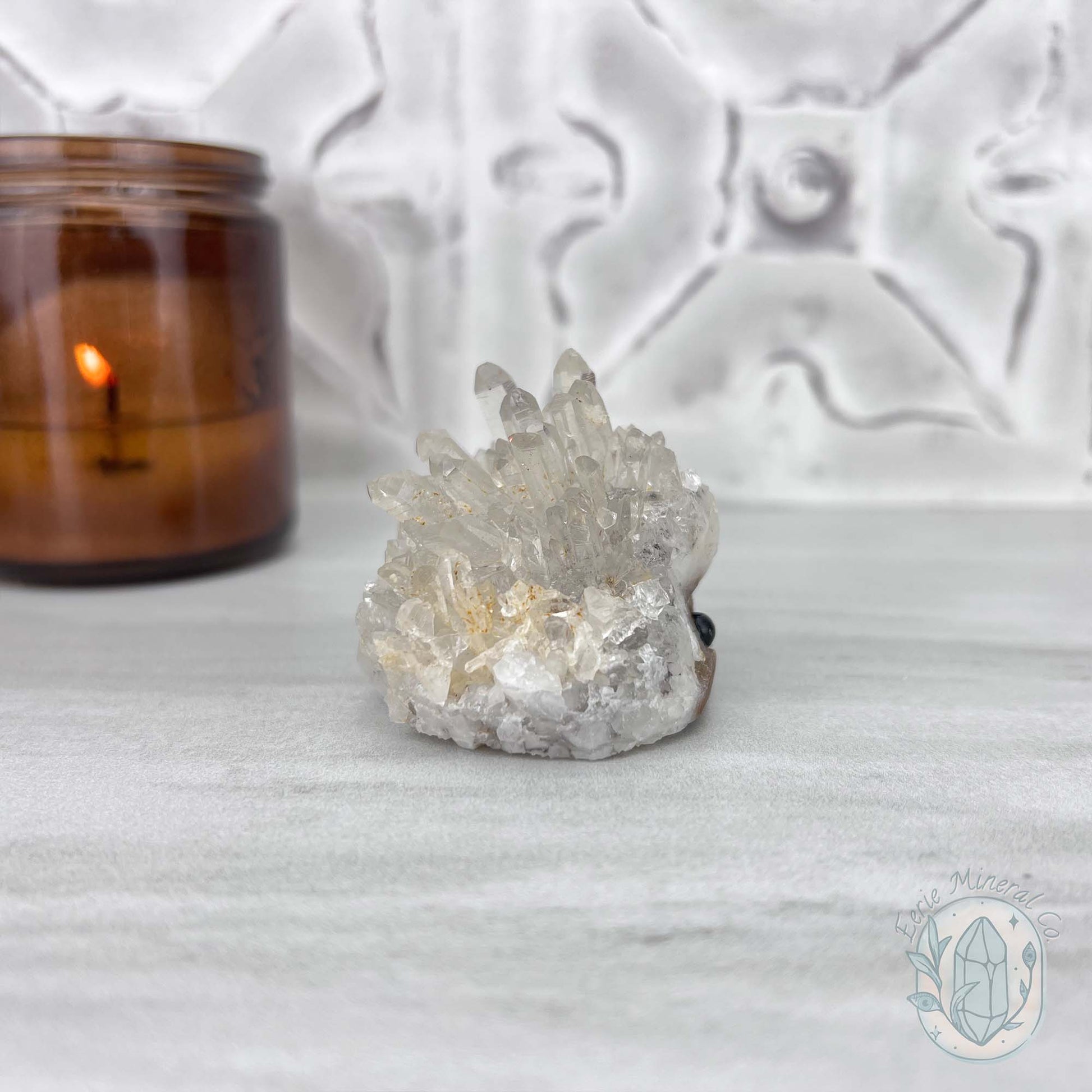 Clear Quartz Hedgehog Crystal Cluster
