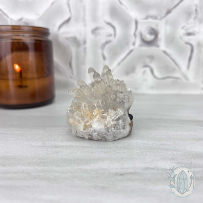 Clear Quartz Hedgehog Crystal Cluster