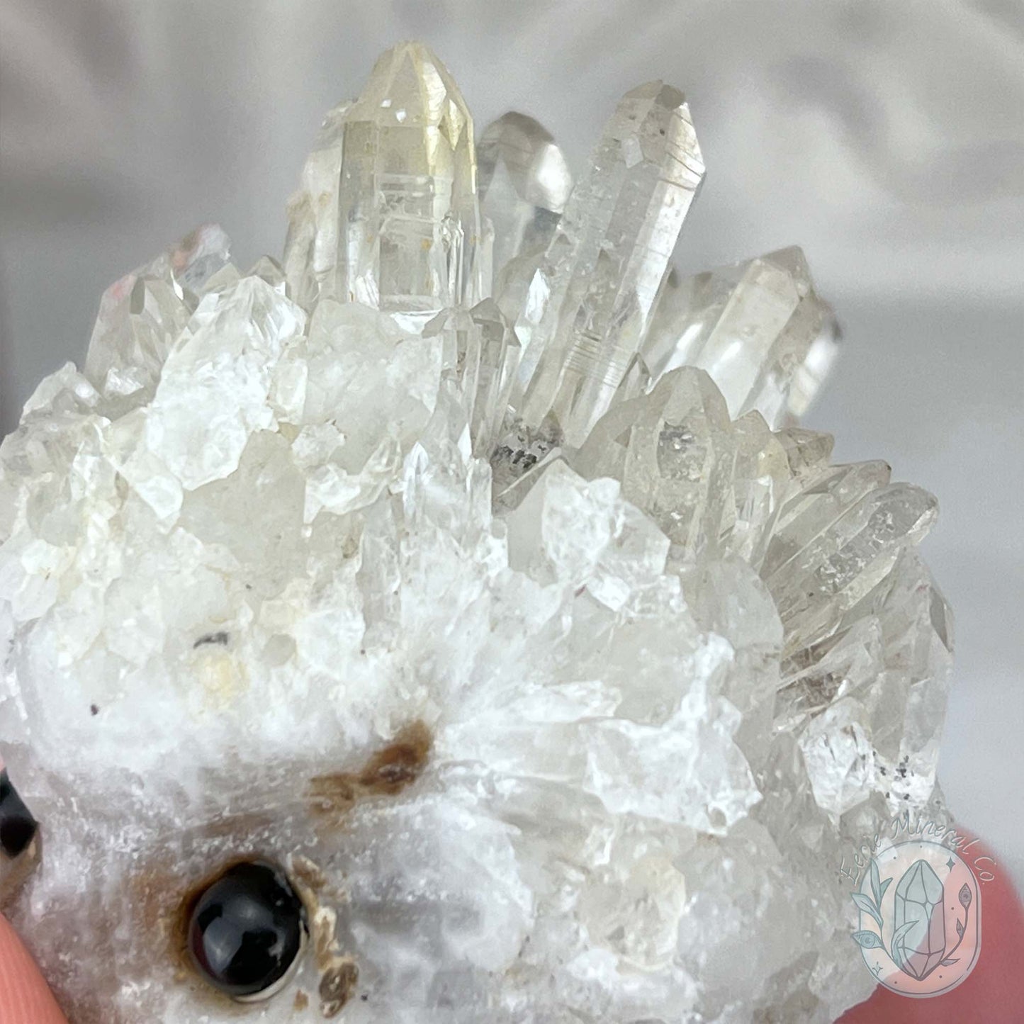 Clear Quartz Hedgehog Crystal Cluster