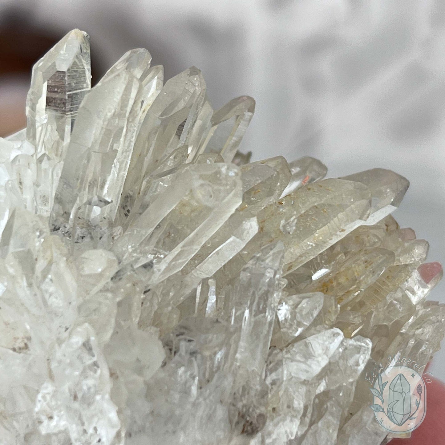 Clear Quartz Hedgehog Crystal Cluster