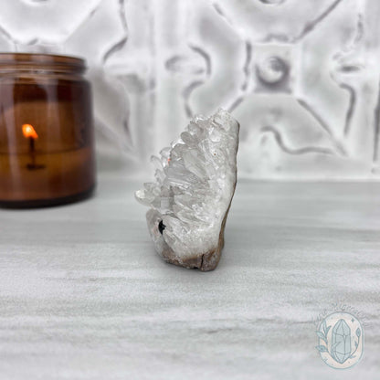 Clear Quartz Hedgehog Crystal Cluster