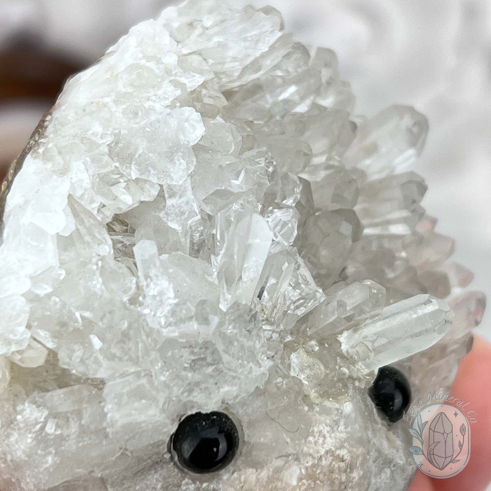 Clear Quartz Hedgehog Crystal Cluster