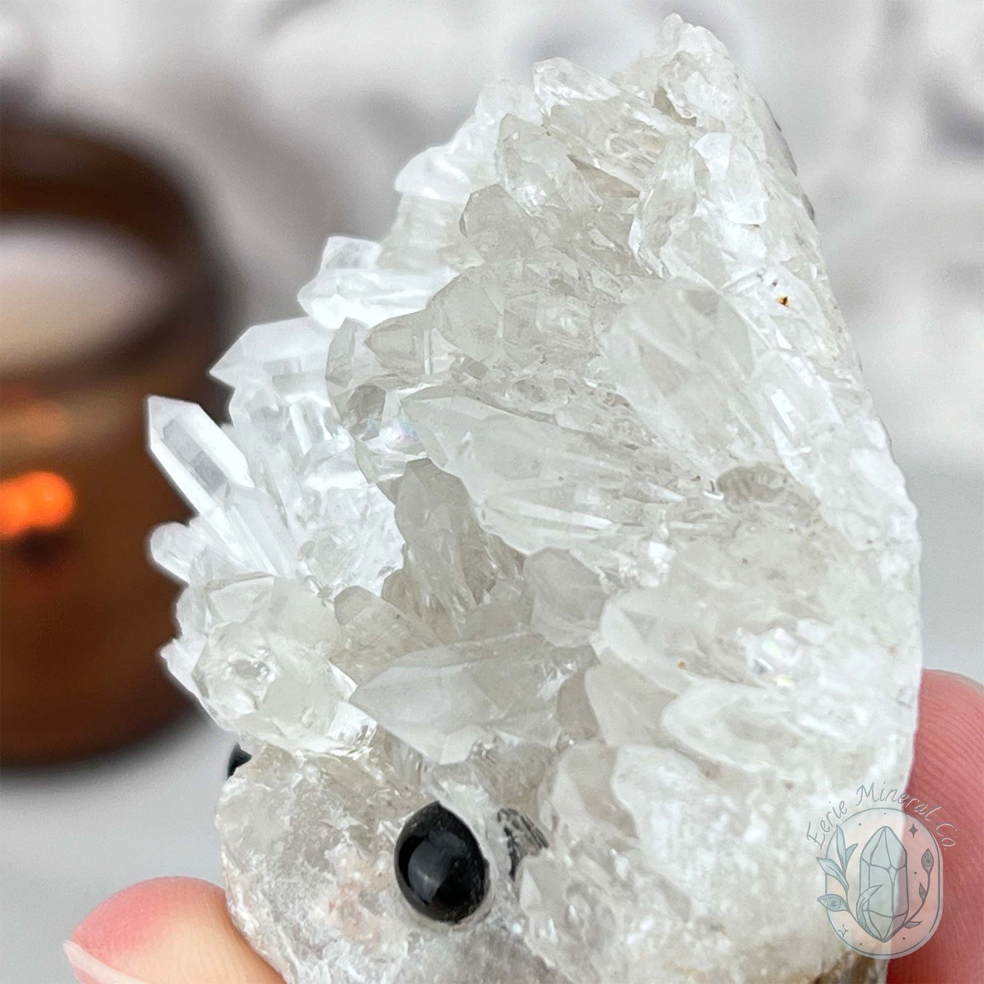 Clear Quartz Hedgehog Crystal Cluster
