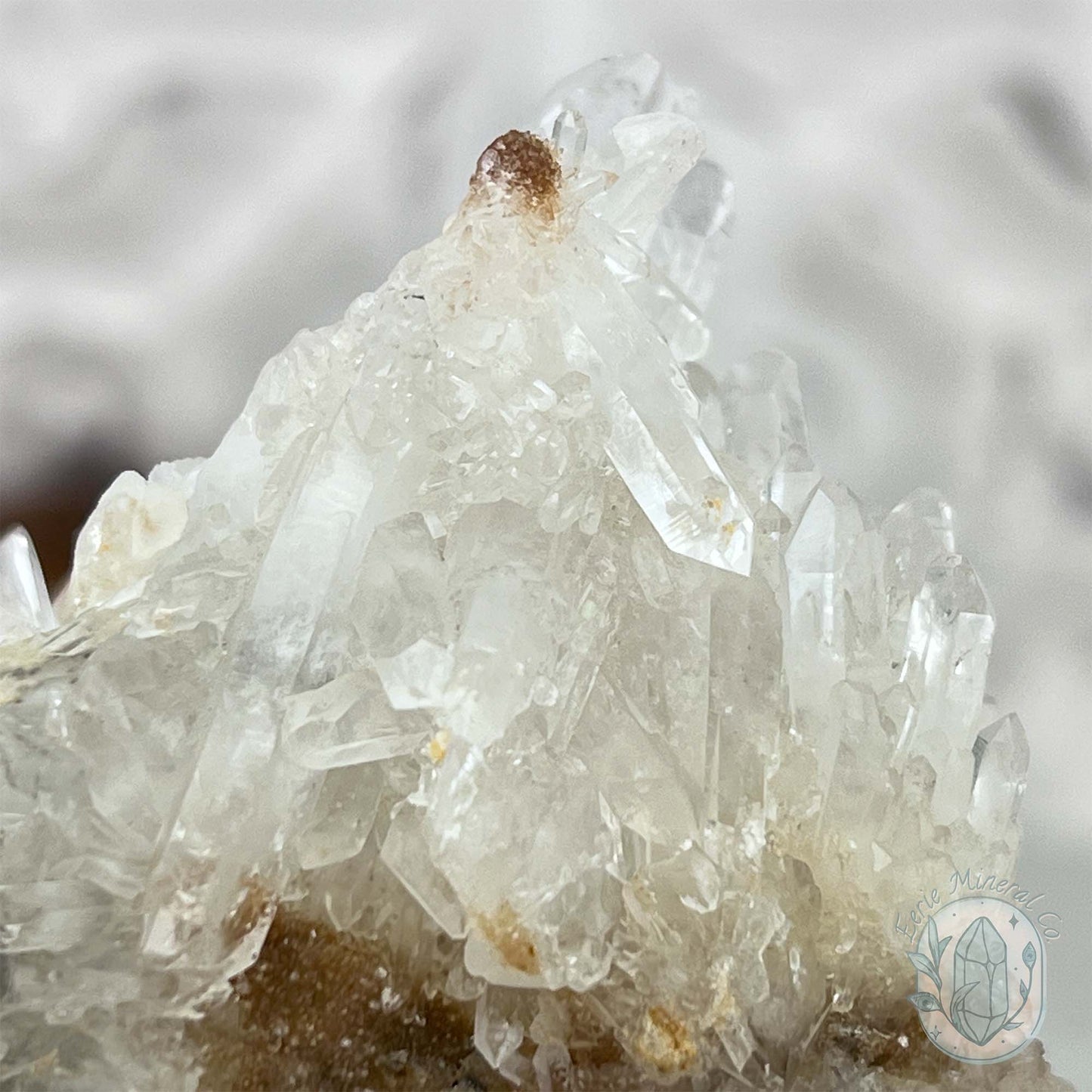 Clear Quartz Hedgehog Crystal Cluster