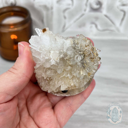 Clear Quartz Hedgehog Crystal Cluster