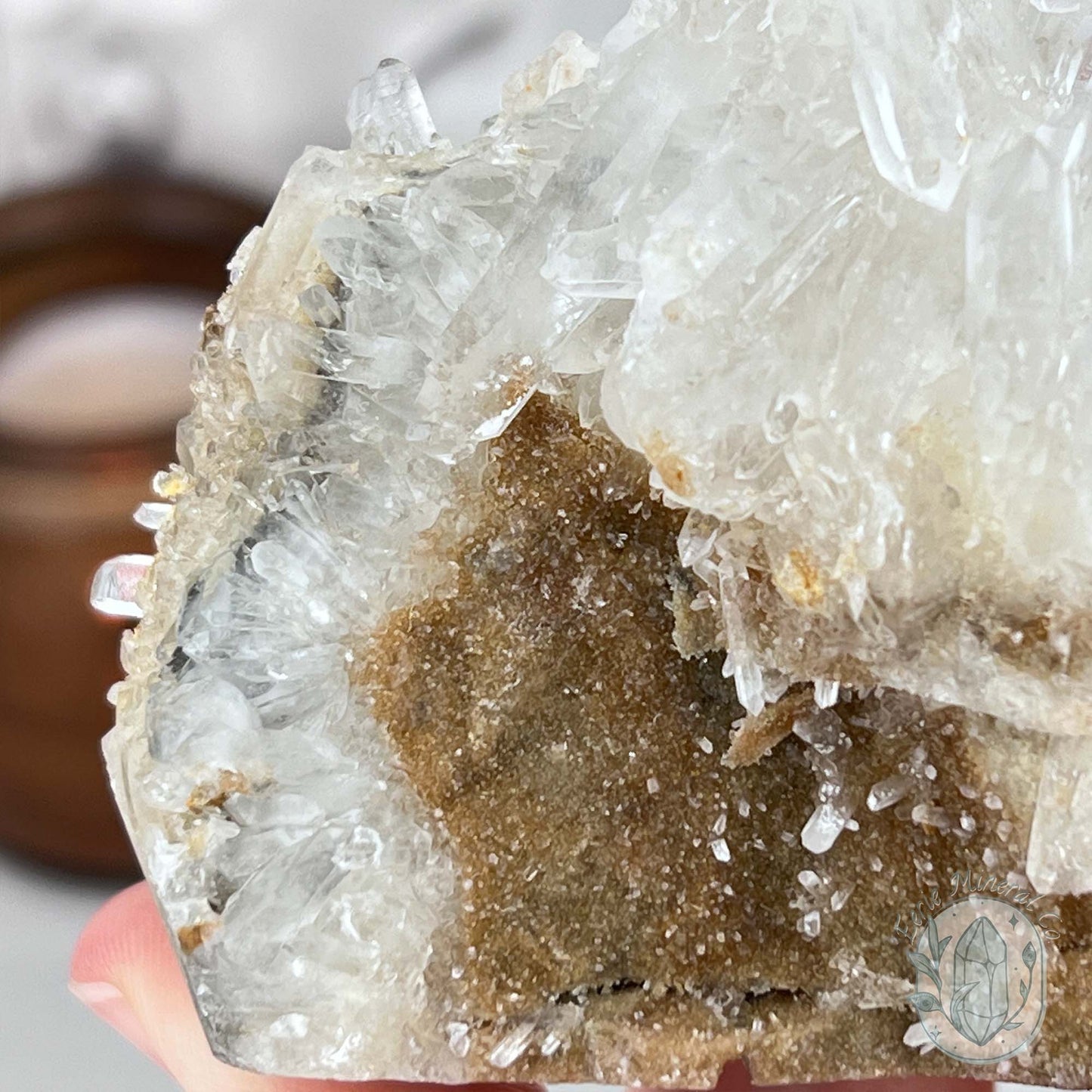 Clear Quartz Hedgehog Crystal Cluster